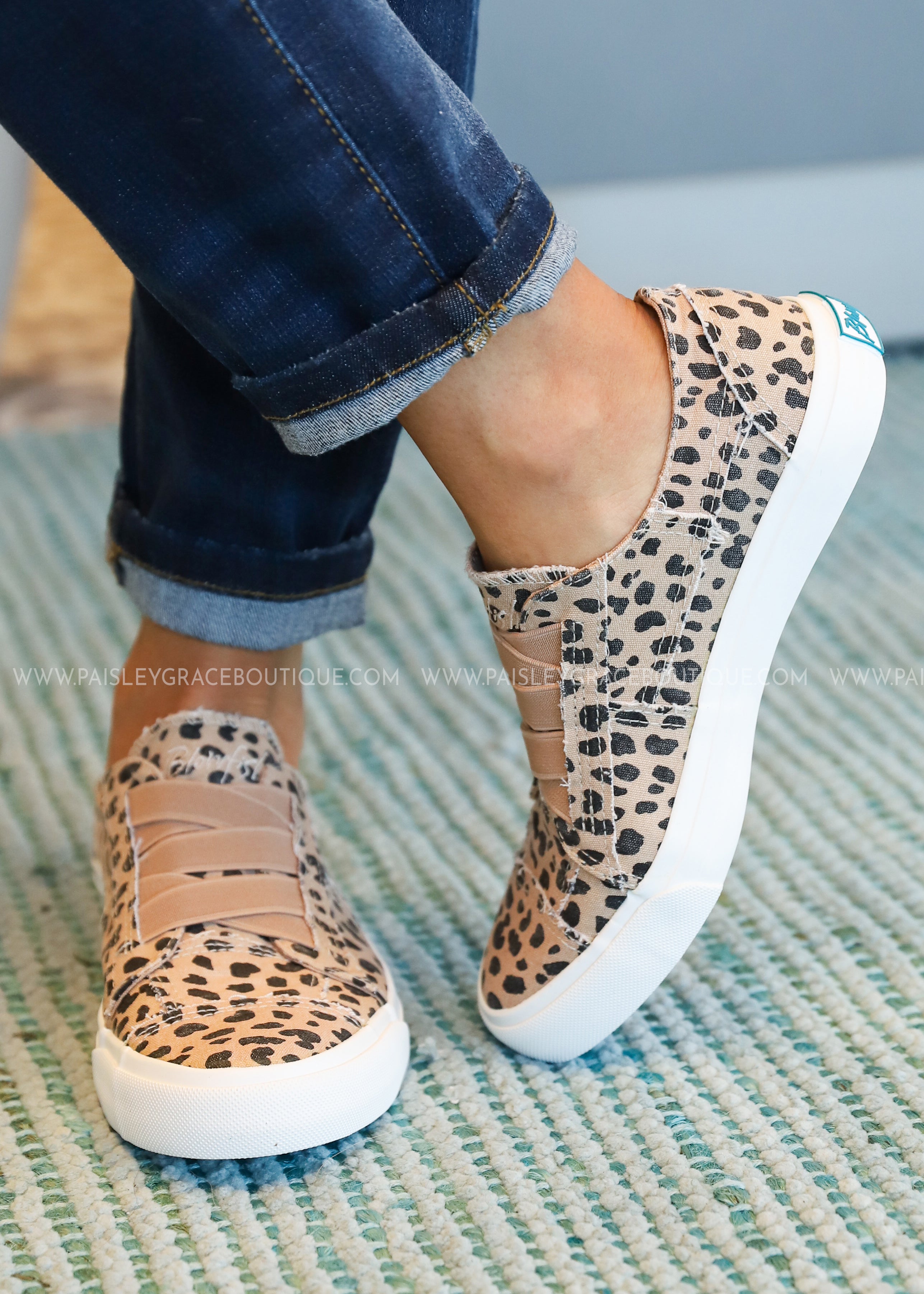 blowfish leopard sneakers