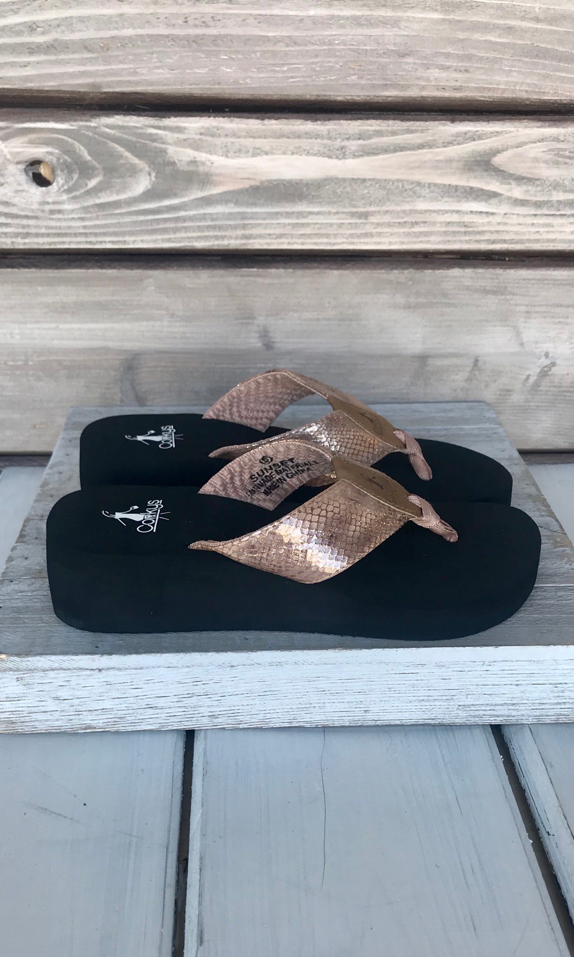 corky shoes flip flops