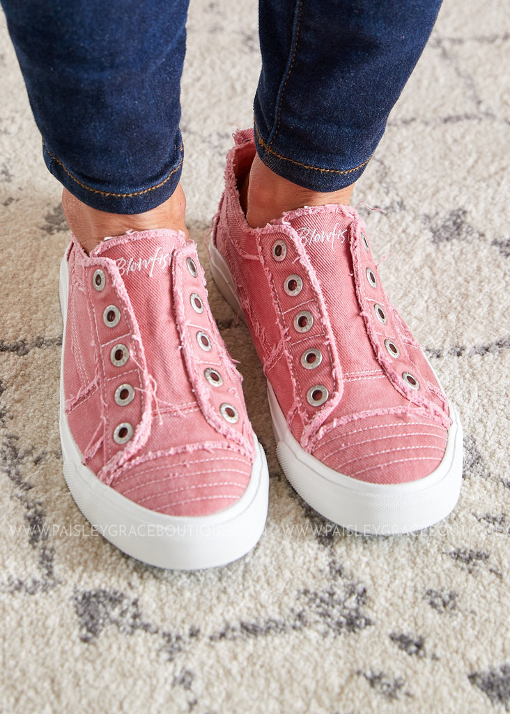 dusty pink sneakers