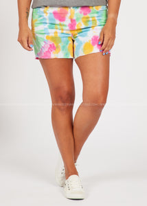 Judy Blue Paisley Print Shorts (Small-3X) FINAL SALE - The Pink