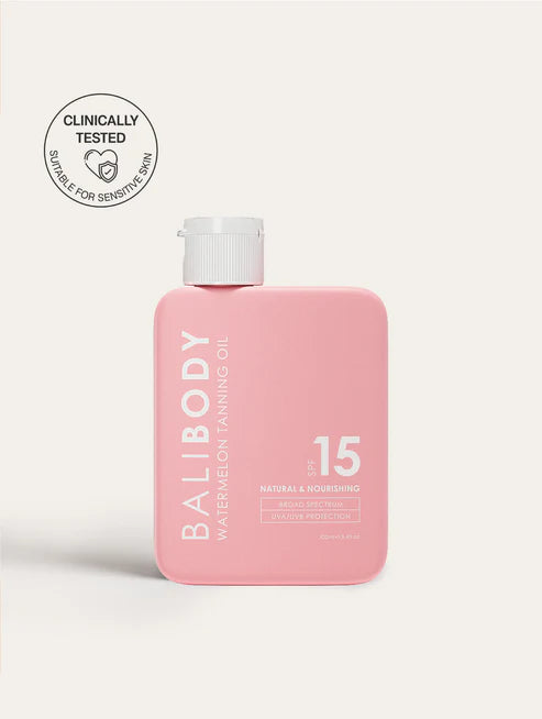 Bali Body watermelon Tanning Oil SPF15 100ML