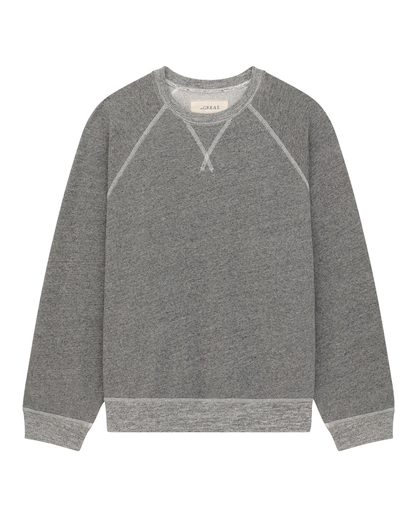 The Slouch Sweatshirt. - Varsity Grey - THE GREAT. – The Great.