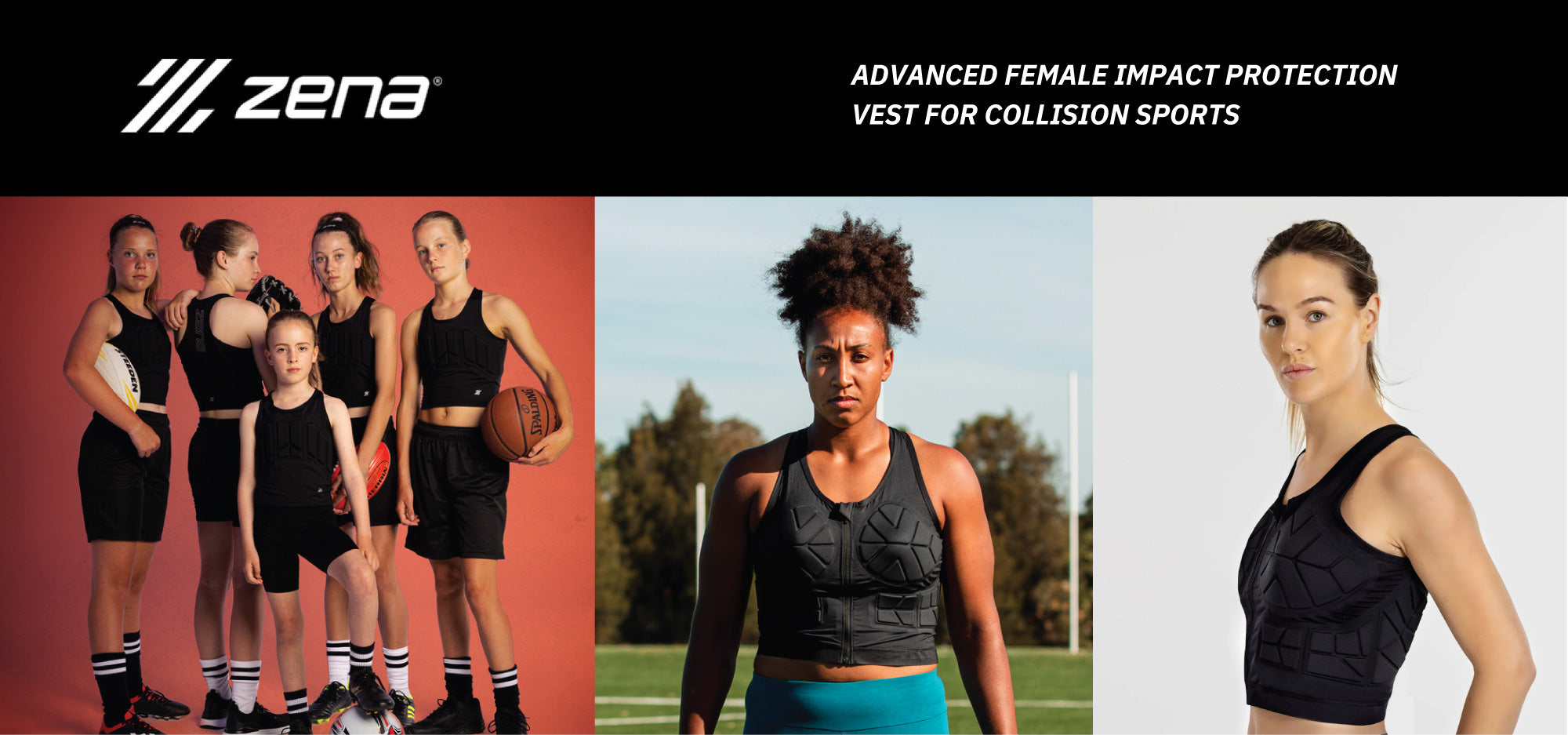 The most advanced female impact protection garment & official product of the AFLW / AFL.