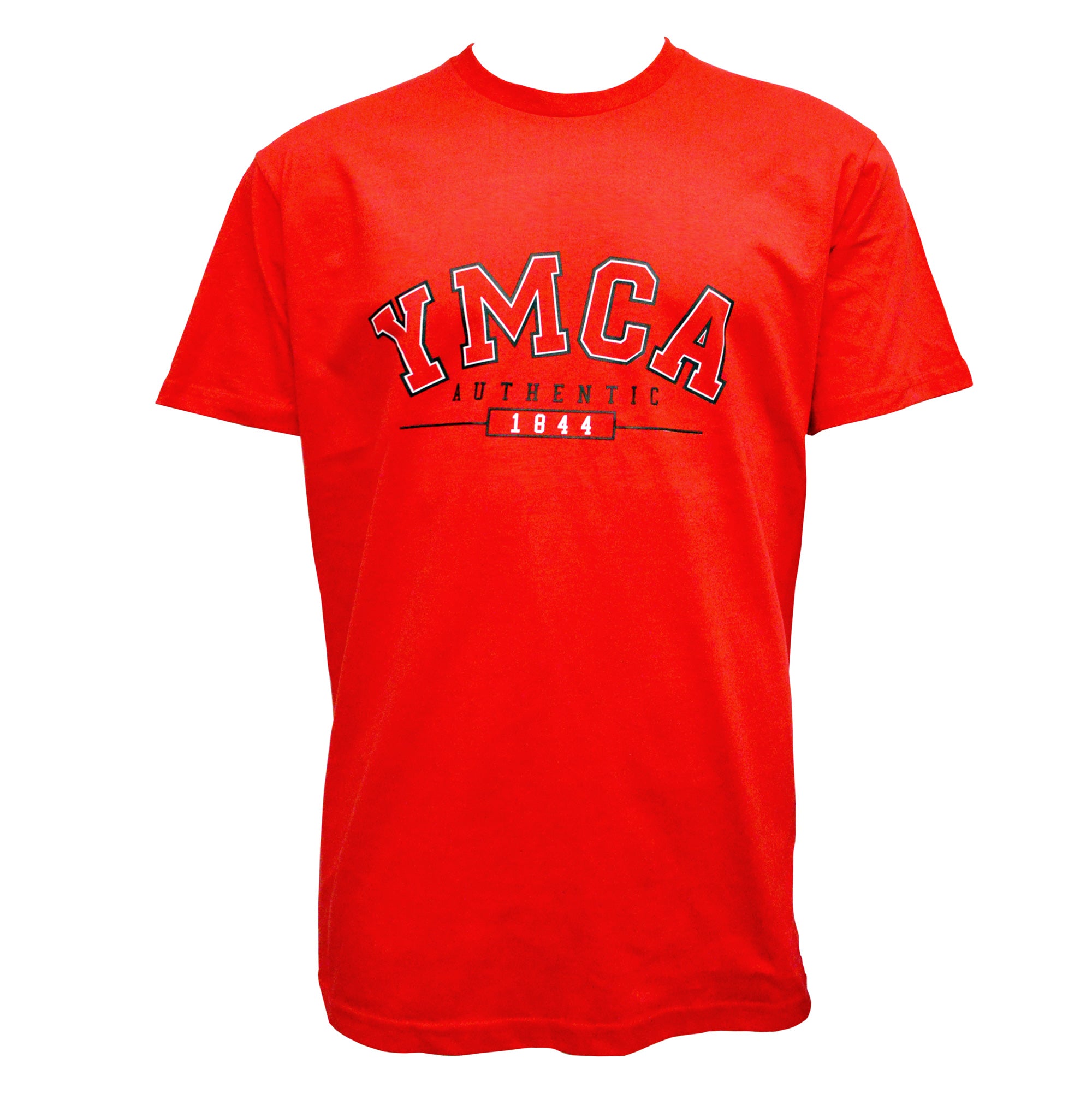 Mens YMCA Authentic Signature Tee - Red – YMCA Gear