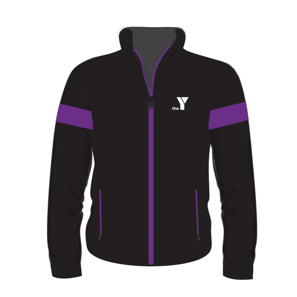 Y Track Jacket - Black/Purple (OSHC) – YMCA Gear
