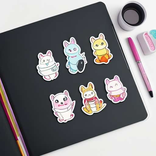 Monstrously Cute Sticker Sheets - Midjourney Prompts – Socialdraft