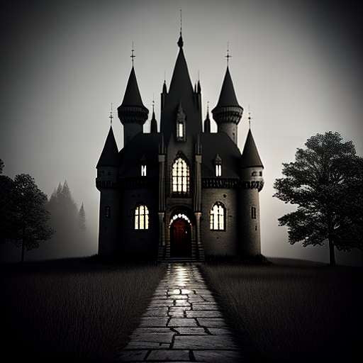 Gothic Kitchen Design Midjourney Prompt - Create Your Own Haunted