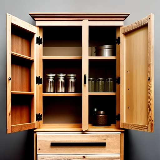 Rustic Cabin Kitchen Midjourney Design for DIY Decor Inspiration