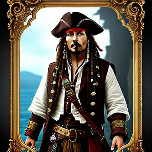 Captain Hook Cosplay Outfit Midjourney Creation for Perfect Pirate Look