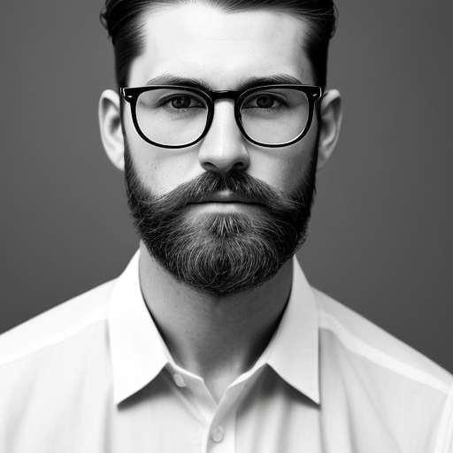 Midjourney Men's Hairstyles and Beard-Cuts: Customizable Prompts ...