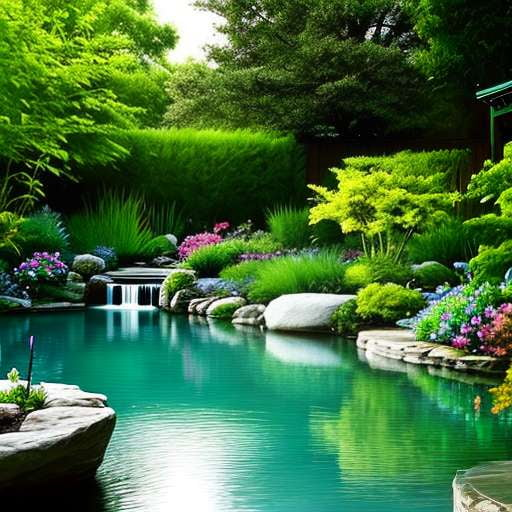 Zen Water Garden Midjourney Prompt for Unique Custom Creations – Socialdraft