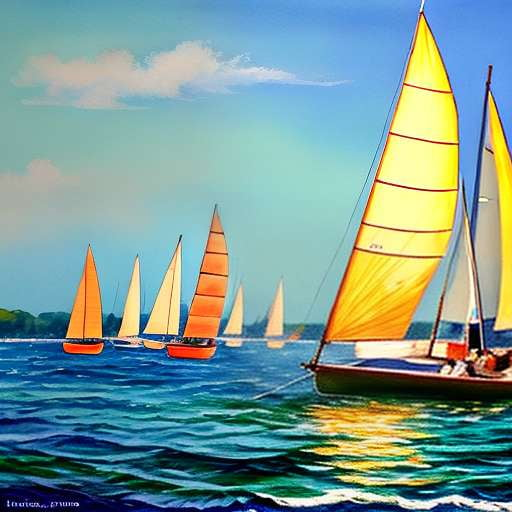 Midjourney Sailing Regatta: Create Unique Maritime Art with AI Prompt - Socialdraft