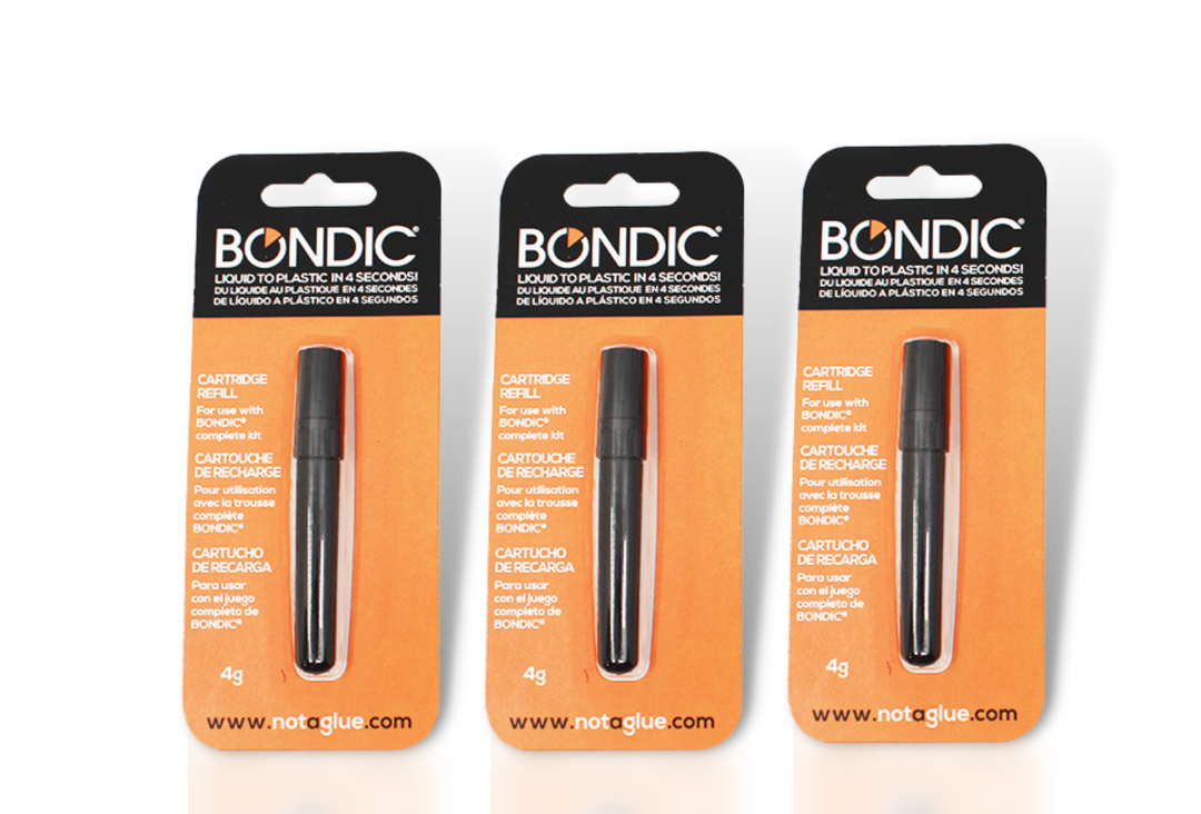 The Bondic 5 Pack 4ml Refill