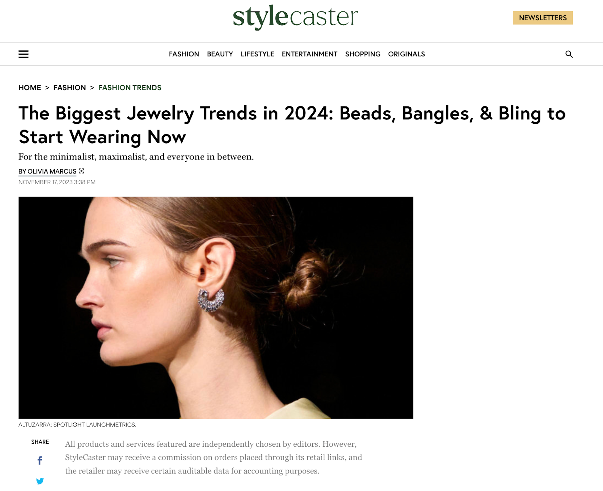 Loytee Blog Jewelry Trends 2024 Stylecaster