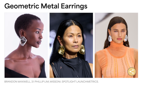 Loytee Blog | Geometric Metal Earrings