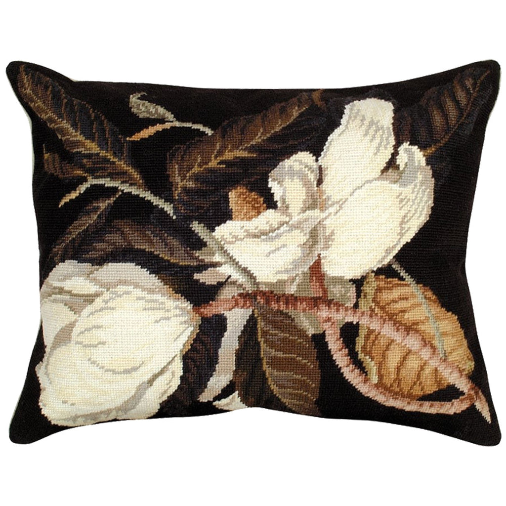 Mangrove Bloom Needlepoint Pillow