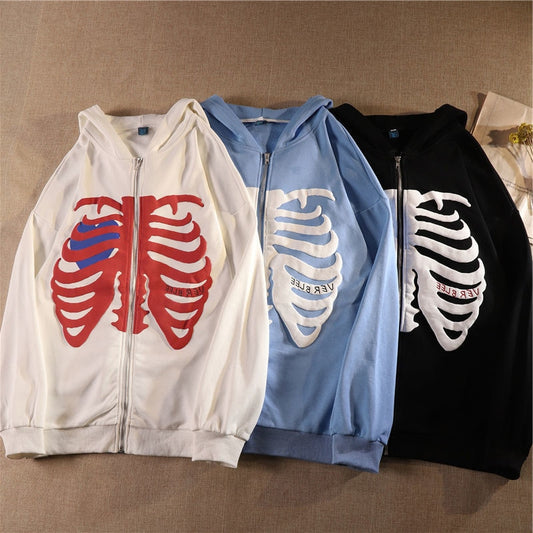 Skeleton Bling Hoodie –