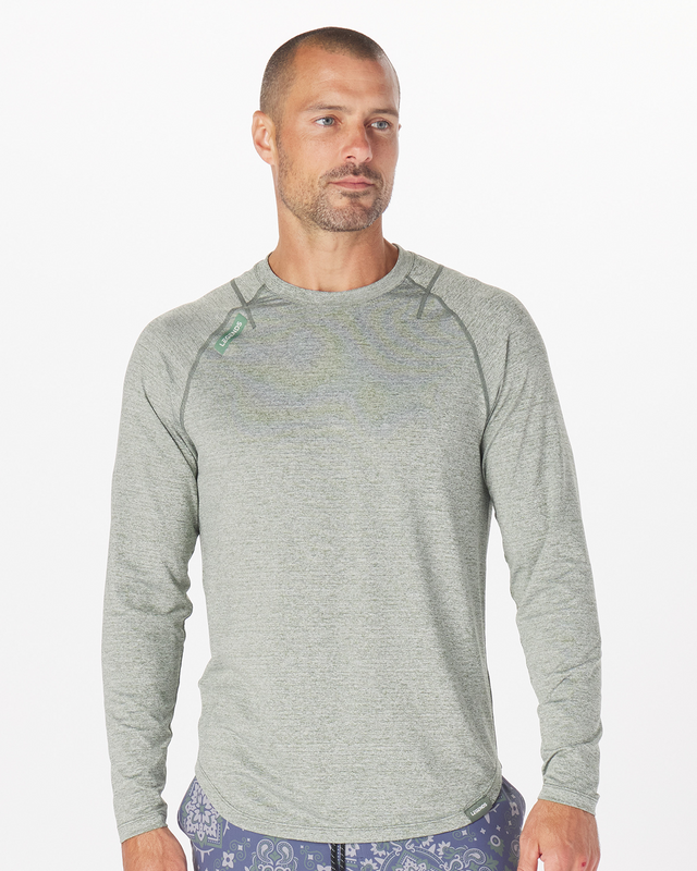 Enzo LS Tee Hunter Green Heather