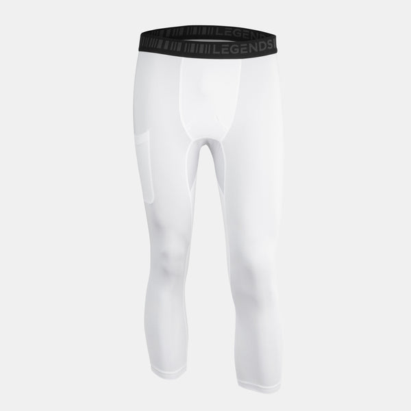 LO4DING 3/4 TIGHTS | WHITE