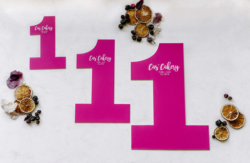 Number 0 Cookie Cake Template - Large Number 0 Acrylic Laser Cut Letter  Templates - Fast Dispatch