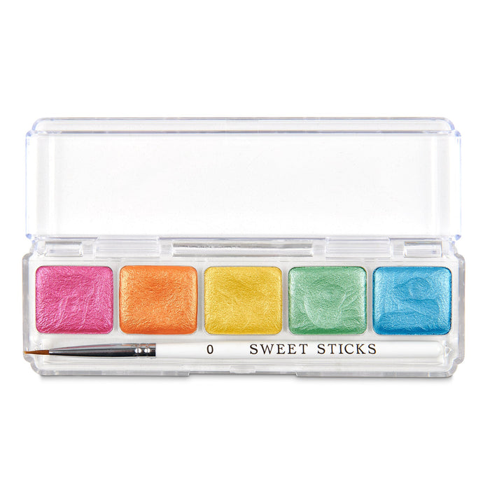 Edible Art Mini Metallic Paint Palette Rainbow — Cakers Warehouse
