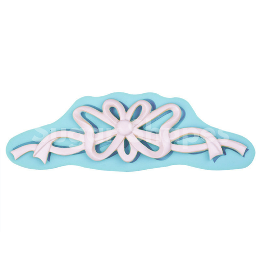 SILICONE MOULD RIBBON  BOW