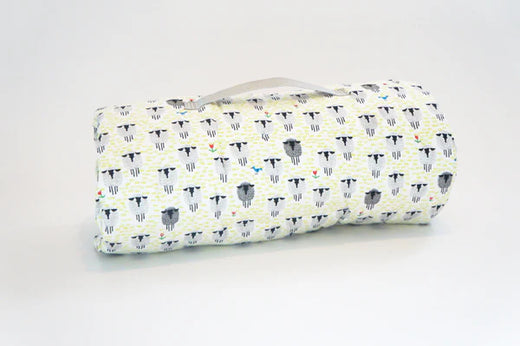Organic Nap Mat I Preschool Nap Mat I Toddler Nap Mat I Daycare Nap Mat - Sheep