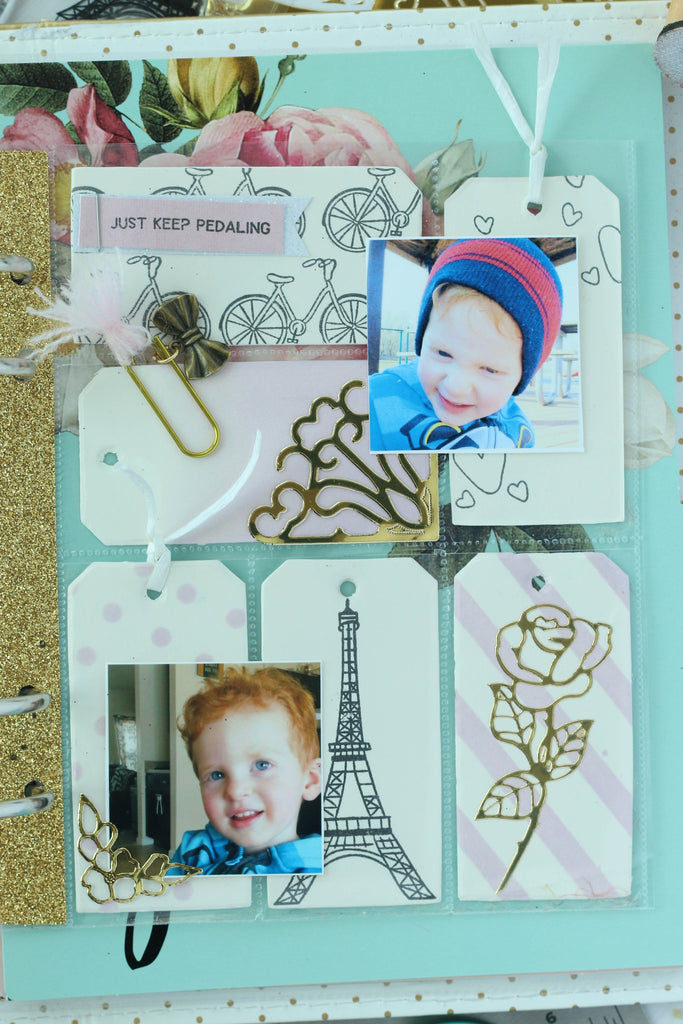 Mix your Brutus Monroe stamp sets to create fun planner pocket pages! 
