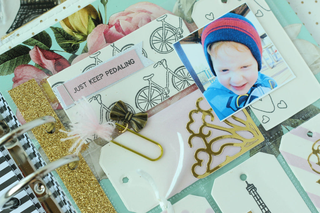 Mix your Brutus Monroe stamp sets to create fun planner pocket pages! 