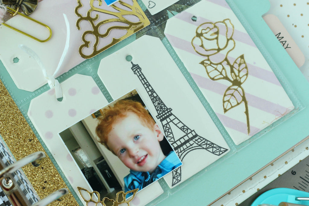 Mix your Brutus Monroe stamp sets to create fun planner pocket pages! 