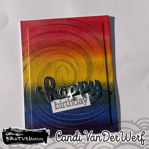 Rainbow Whirlpool Card