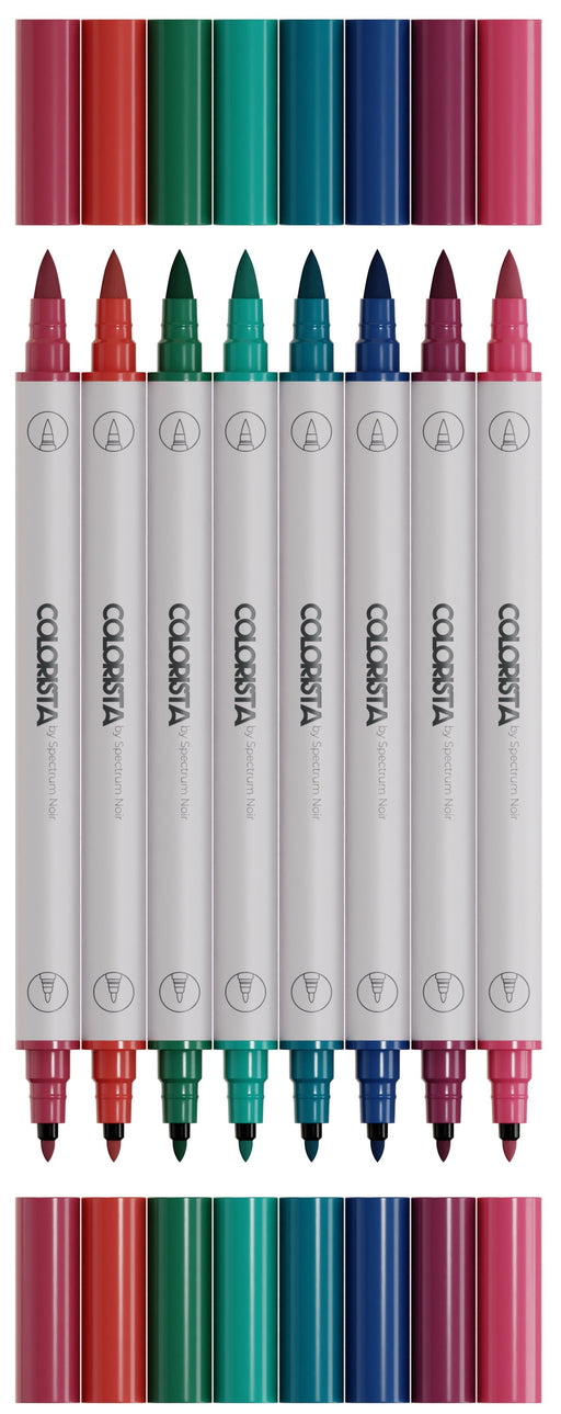 Colorista - Fine-Line Pens - Vivid Expressions - 8 Piece Set