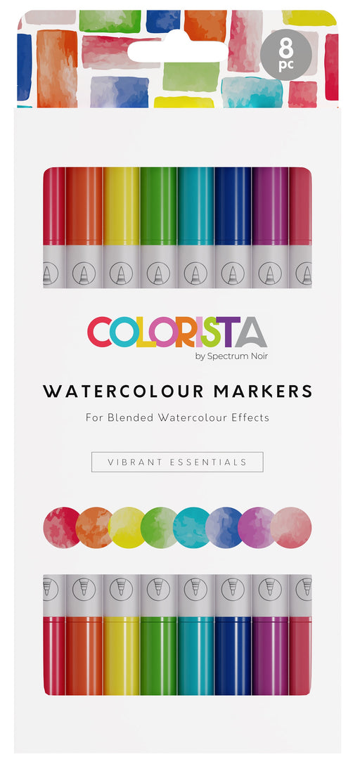 Colorista Art Marker 8pc Brilliant Hues