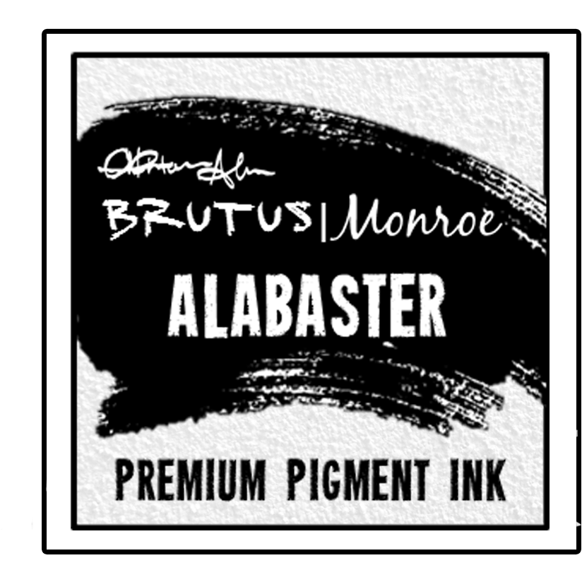 Alabaster Pigment Ink Pad - Brutus Monroe