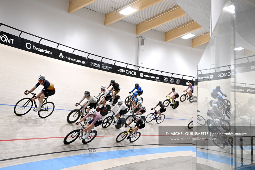 Semior Men Endurance event at Bromont Velodrome