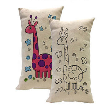 Yogibo Canvas Cushion Giraffe