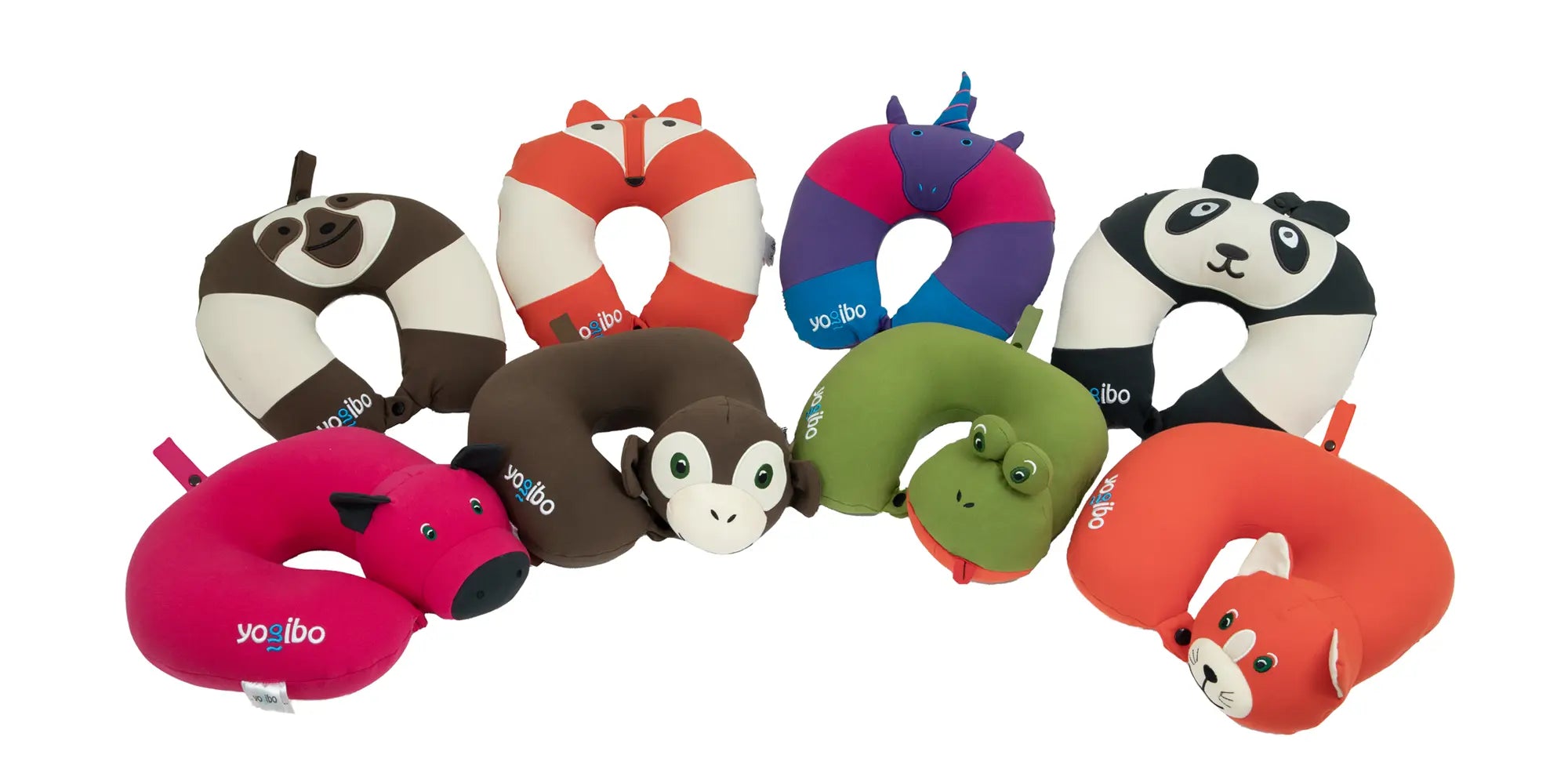 Yogibo Neck Pillow Logo Animal