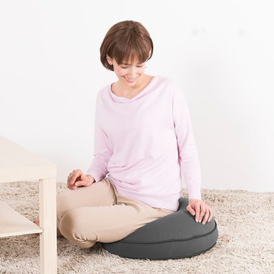 Yogibo Round Pillow ダークグレー