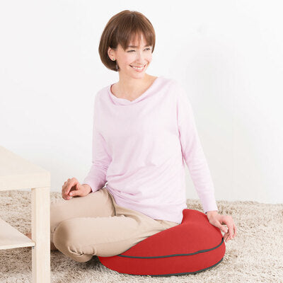 Yogibo Round Pillow レッド