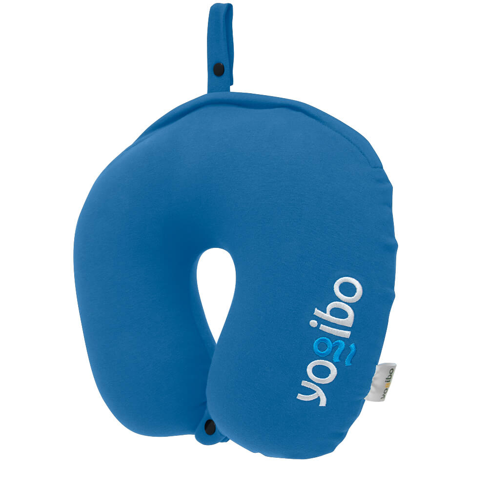 Yogibo Neck Pillow Logo（ヨギボー ネックピロー ロゴ） アクアブルー