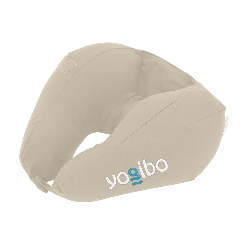 Yogibo Neck Pillow Logo（ヨギボーネックピローXロゴ） ライトグレー