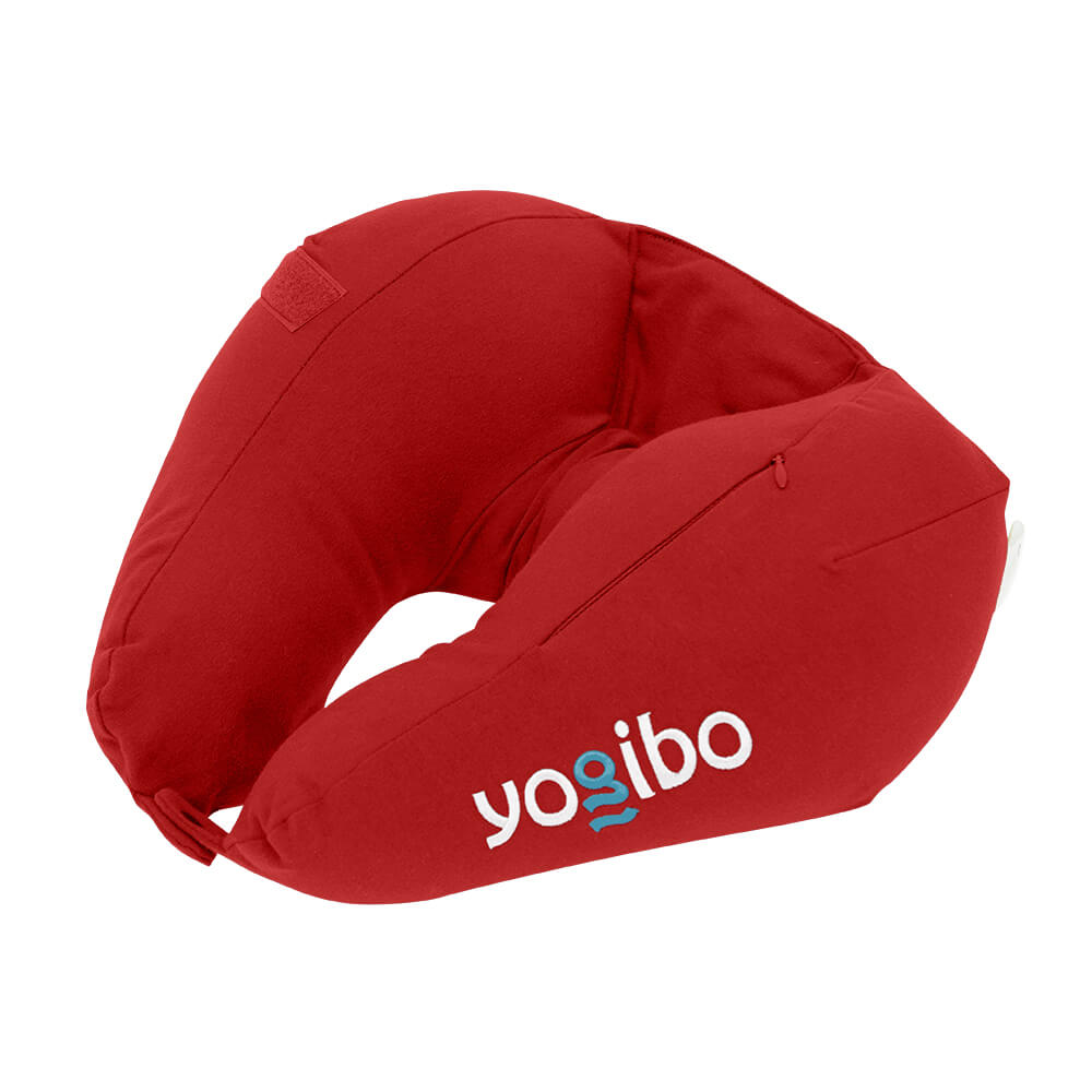Yogibo Neck Pillow Logo（ヨギボーネックピローXロゴ） レッド
