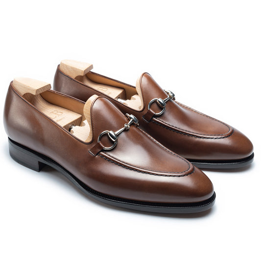 TLB Mallorca | Men's Leather loafers | Men's leather | Goya vegano dark brown 283