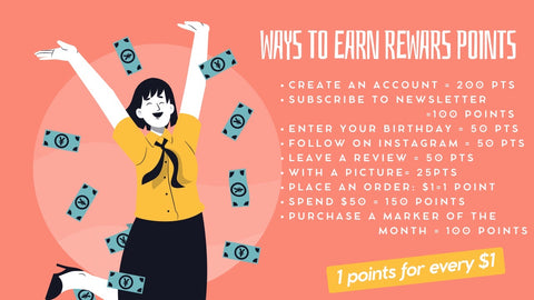 Ways to Earn Reward Points