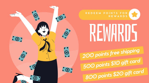 Redeem points for rewards