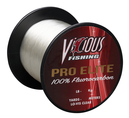 Vicious Pro Elite Fluorocarbon Fishing Line 4 lb. Test 200 Yards