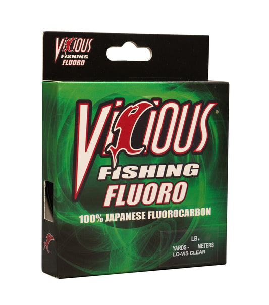 Vicious 100% Japanese Fluoro - 100 Yards – Vicious Fishing