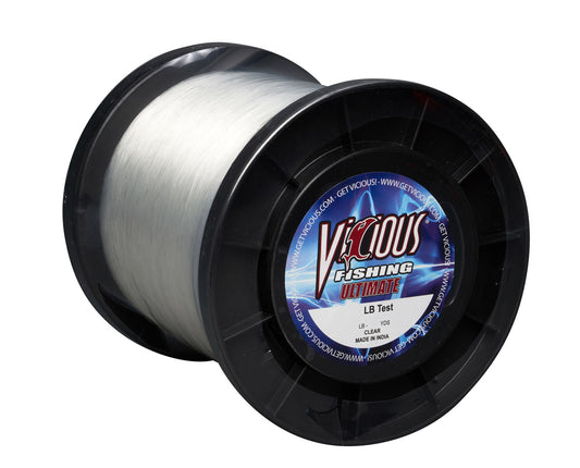 Vicious Ultimate Clear Mono - 1LB Spool