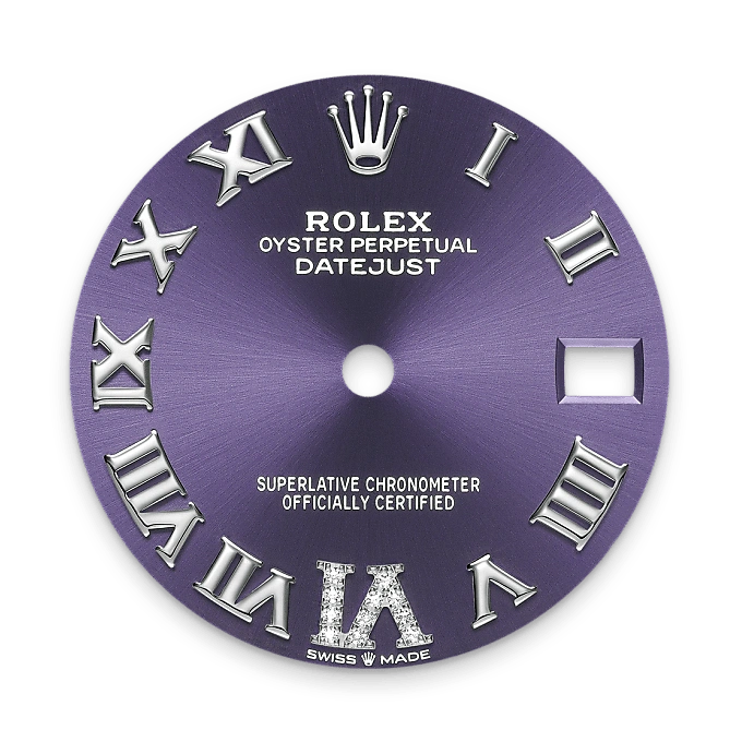 Aubergine Dial