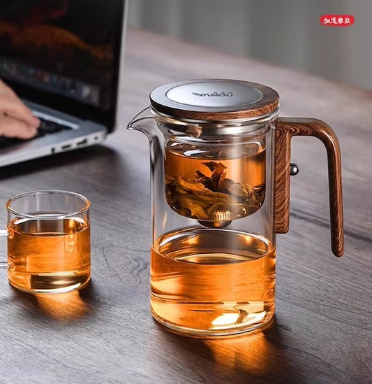 Handmade Original Glass Magnetic Teapot Brewing Teapot High Borosilica –  Jiangnan.Art.Tea